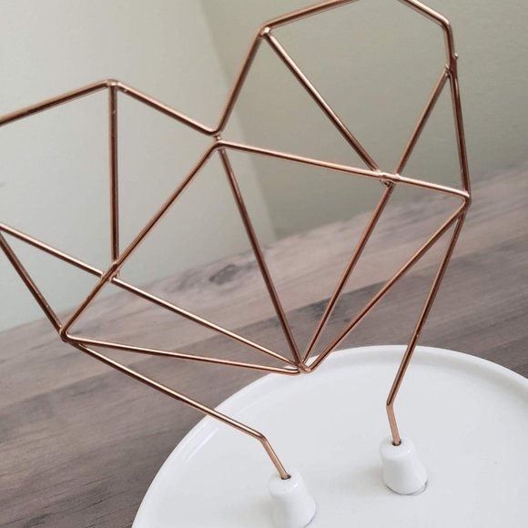 IMM Living Coxet Wire Heart Jewelry Holder - Picture 5 of 11